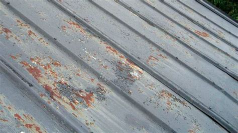 rusty metal roof refinishing